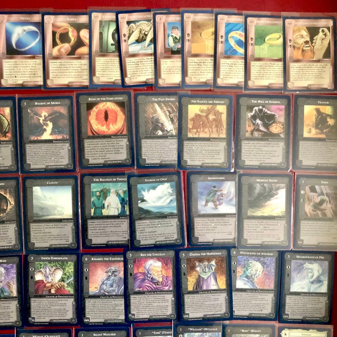 ミドルアース　カード　The Wizards ccg 一つの指輪