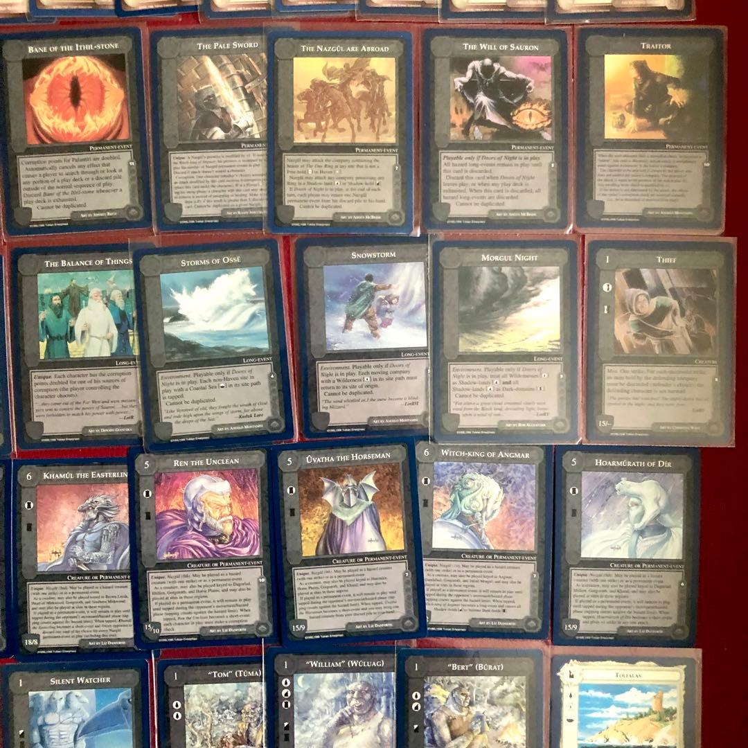 ミドルアース　カード　The Wizards ccg 一つの指輪