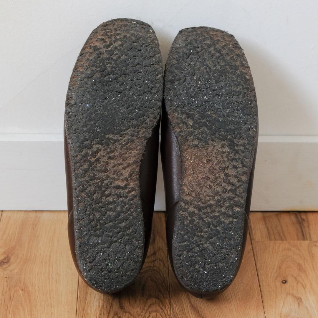 R*e様 希少アイルランド製 クラークス Clarks ワラビー スムースレザー