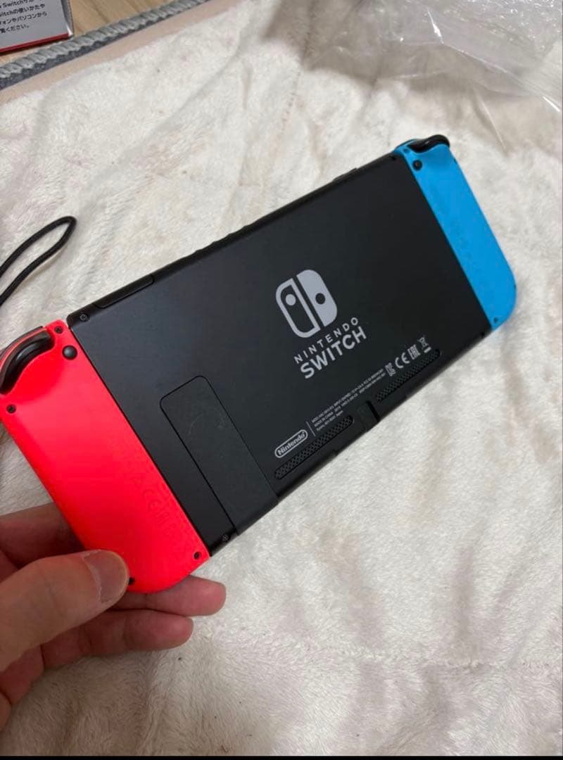 Nintendo Switch 本体 赤/青 付属品揃ってます