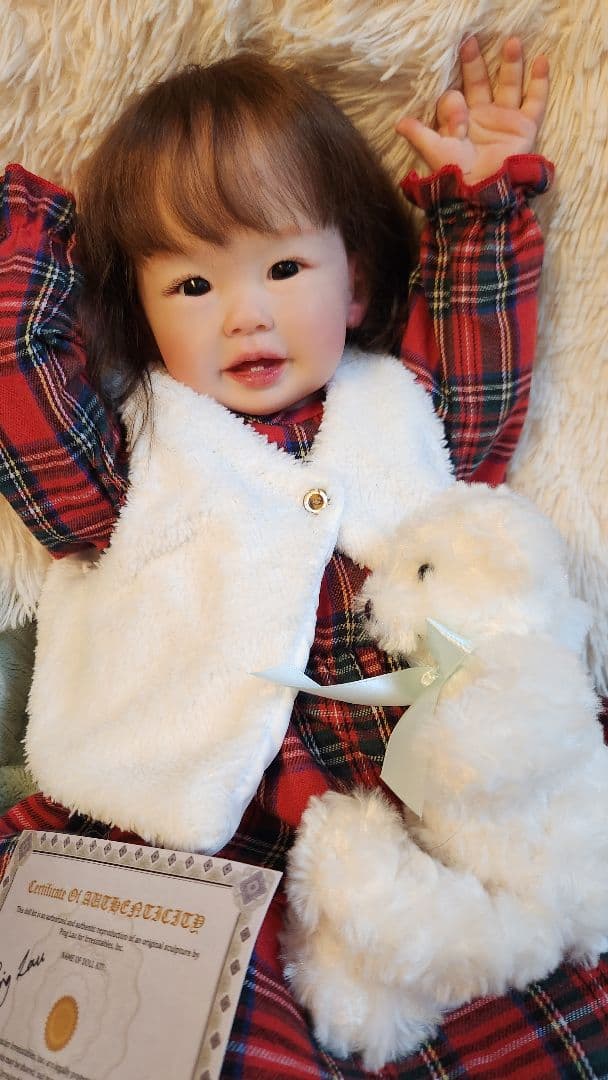 本物みたいな赤ちゃん人形☆Teegan リボーンドール