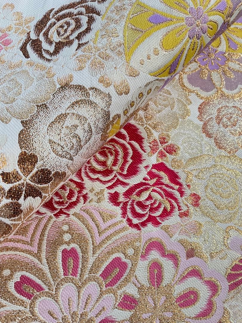 振袖用　袋帯　2本セット　正絹