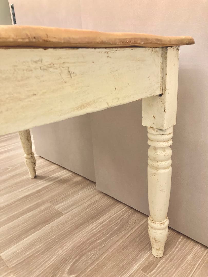 アンティーク ダイニングテーブル ペニーワイズ シャビーシック フレンチカントリ