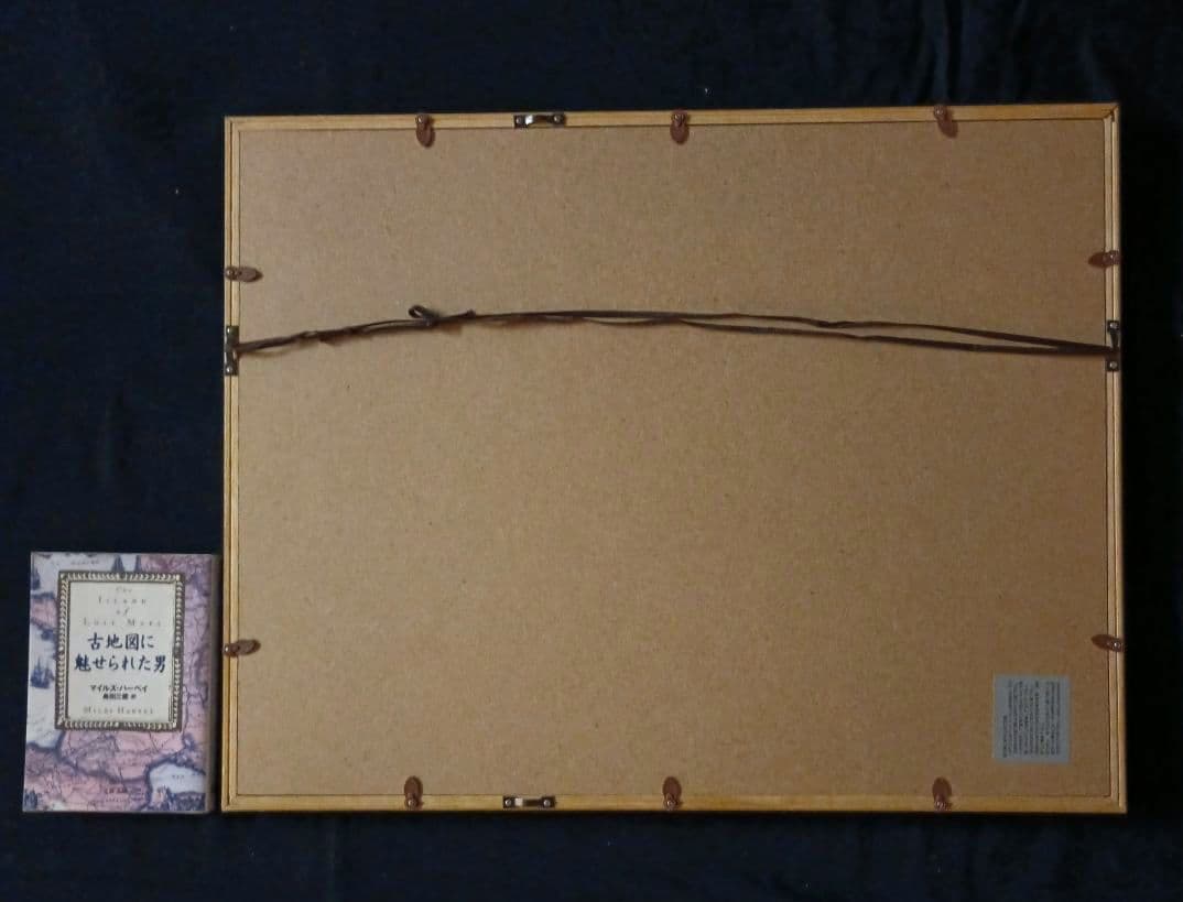 額装品　古典版画　1685年　FALDA 「Villa Frescada」ローマ