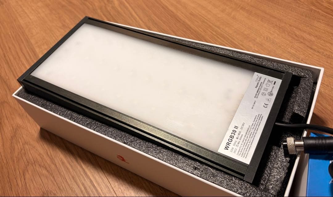 Chihiros ＷRGB II 30 10周年モデル シェード・吊り下げ金具