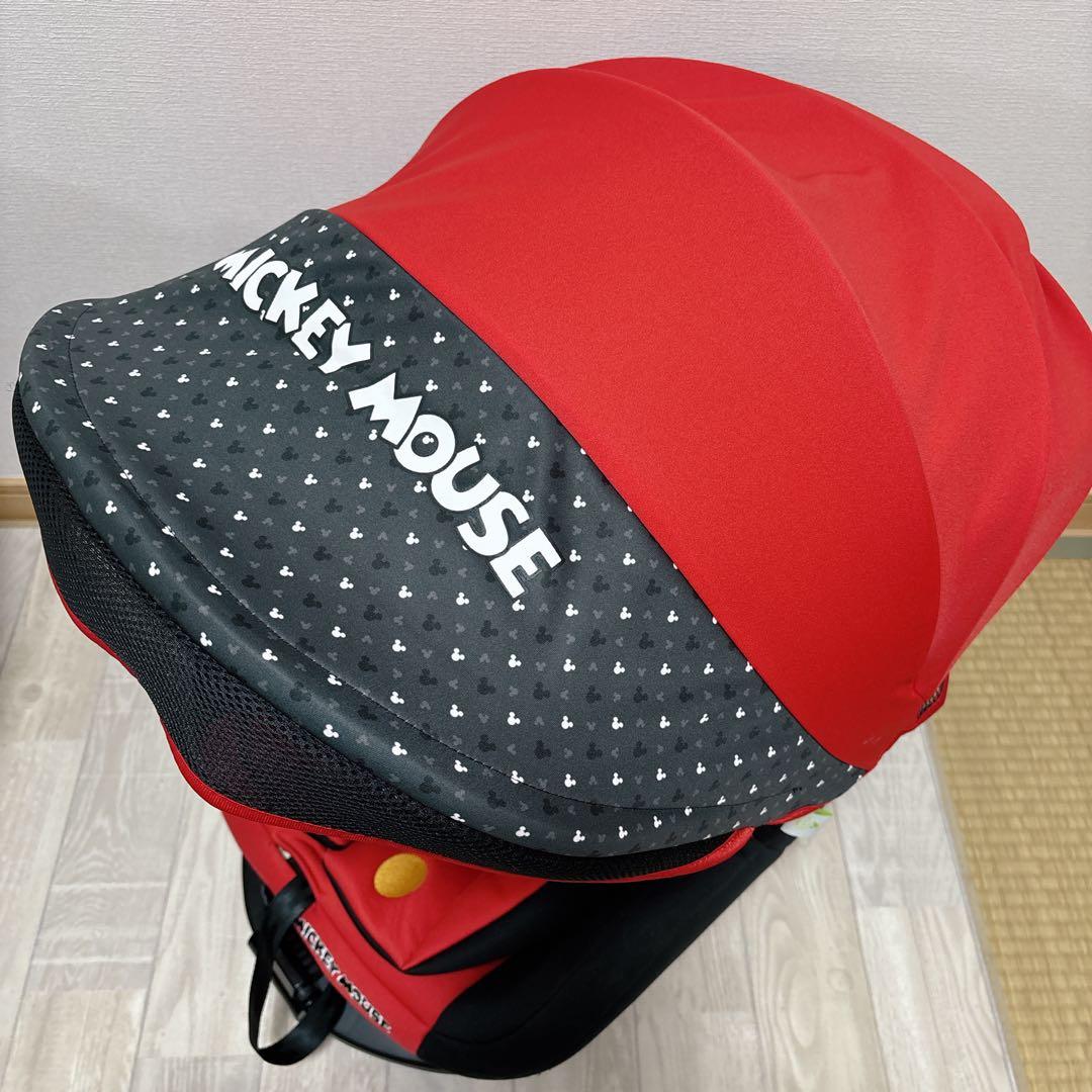 極美品　ターンシート ミッキーマウス チャイルドシート ISOFIX 西松屋限定