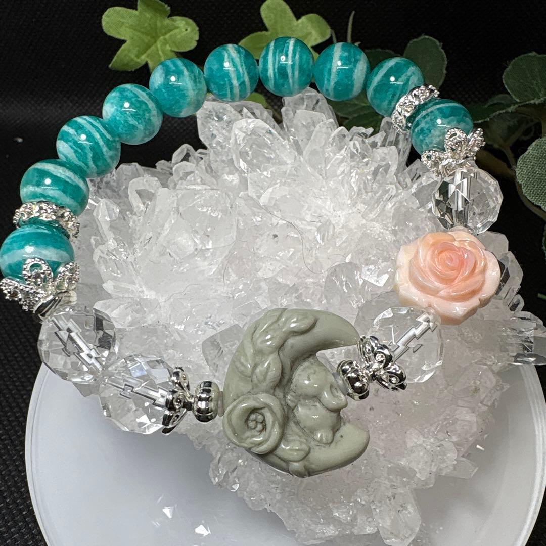 ＊ニャオザネ様おまとめ＊アラシャン瑪瑙　月とうさぎ　ゼブラアマゾナイト