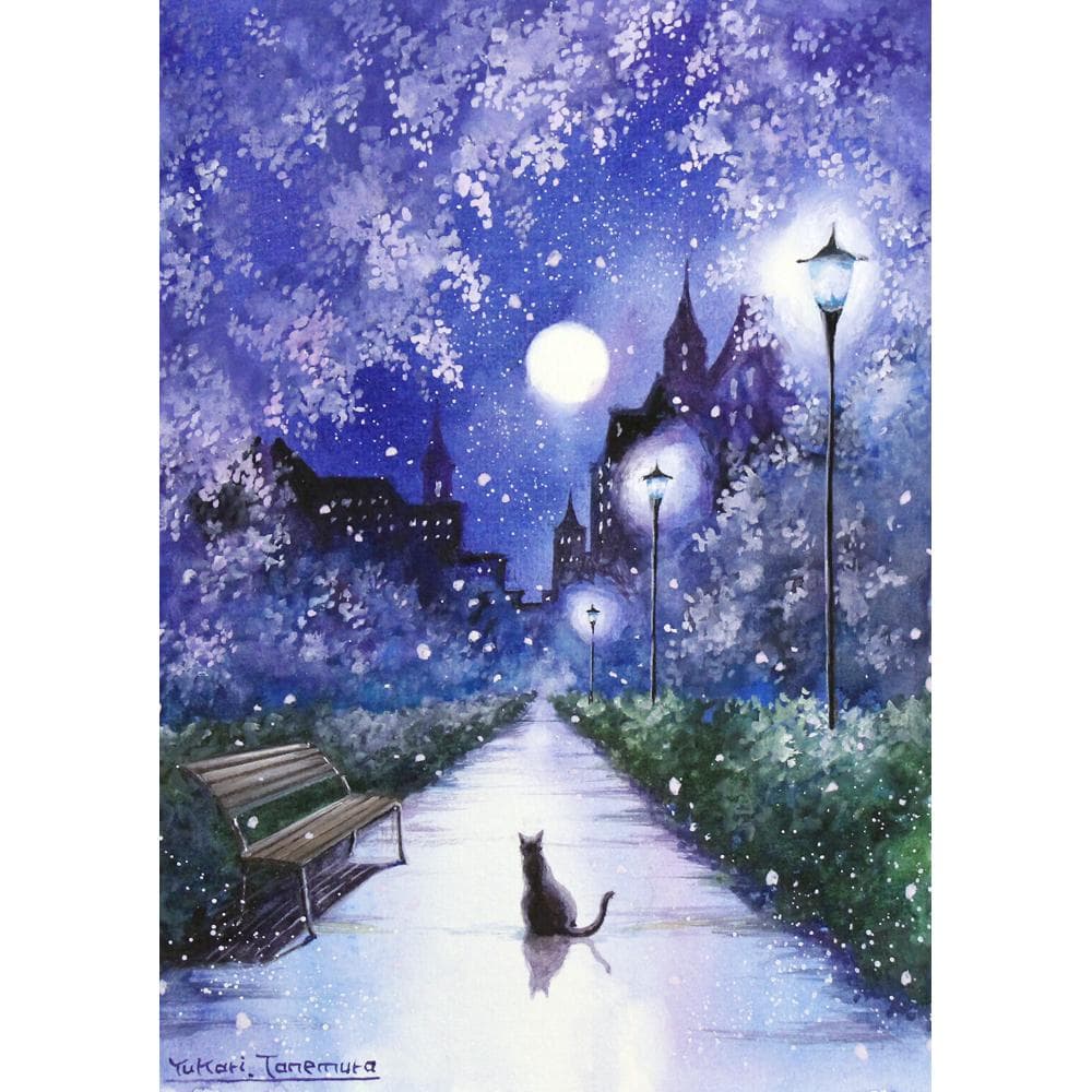 Cherryさま専用4月（原画）花がささやく春夜 ほか　6点おまとめ