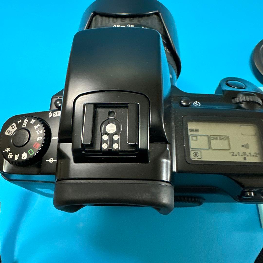 【完動品】CANON EOS5 QD一眼レフ フィルムカメラ + ￼VG-10