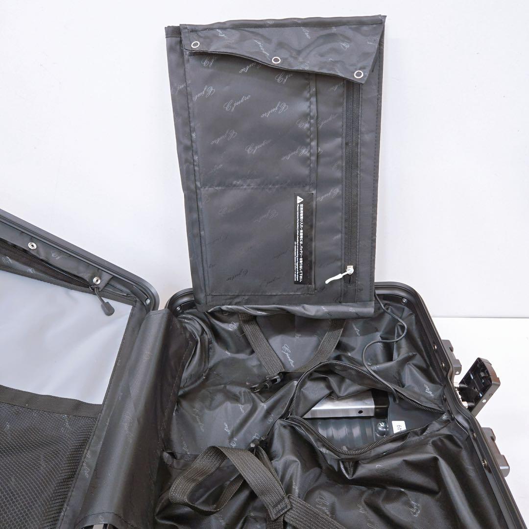 C.JUTRO スーツケース 黒 ブラック Miniサイズ 機内持ち込み可