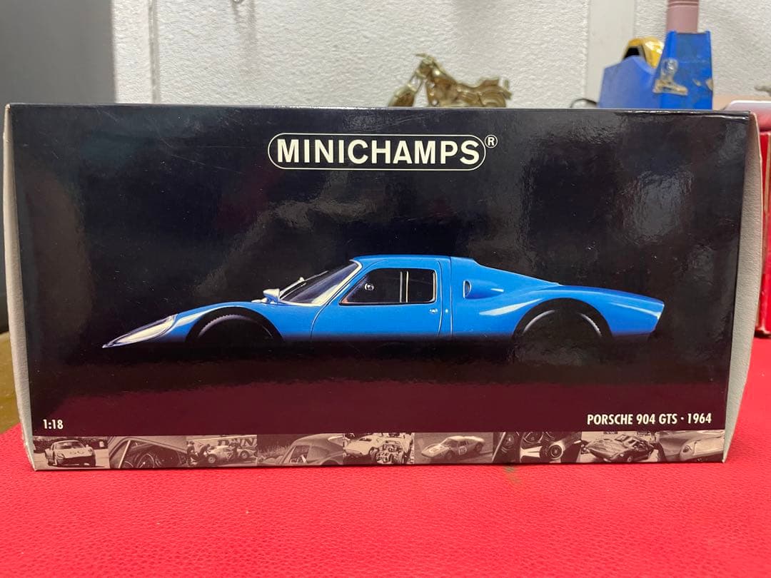 ミニチャンプス　ポルシェ904 GTSレーシング