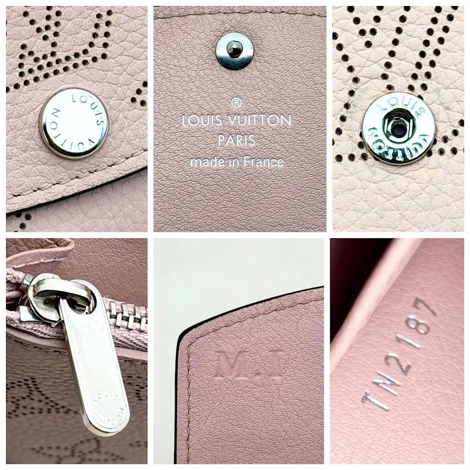 【極美品】ルイヴィトン マヒナ ポルトモネ アナエ マグノリア