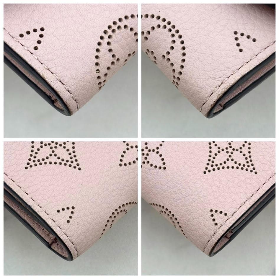 【極美品】ルイヴィトン マヒナ ポルトモネ アナエ マグノリア