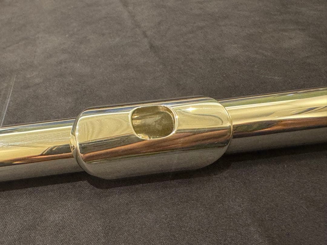 ヤマハ フルート頭部管 Type A 総銀 同社最上位のイデアルに付属のモデル