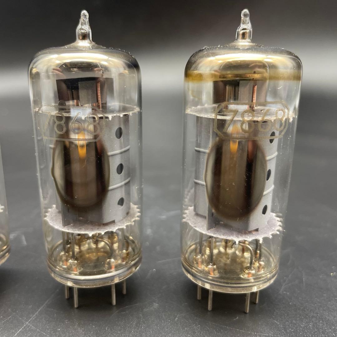 7868 東芝 ４本セット 真空管 (165)