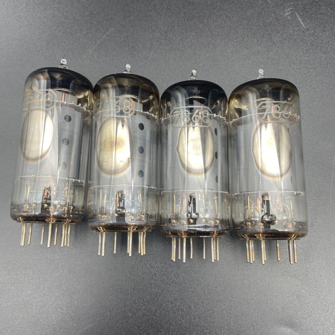 7868 東芝 ４本セット 真空管 (165)