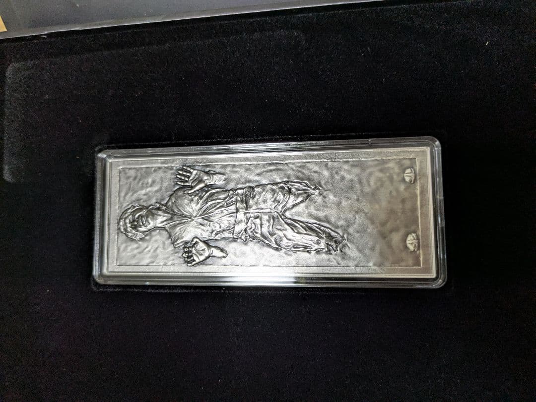 スター・ウォーズ凍結のハン・ソロ　10オンス純銀