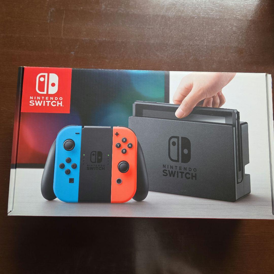 ニンテンドースイッチ本体初期化済み（青ジョイコンのLボタンが動作不良）