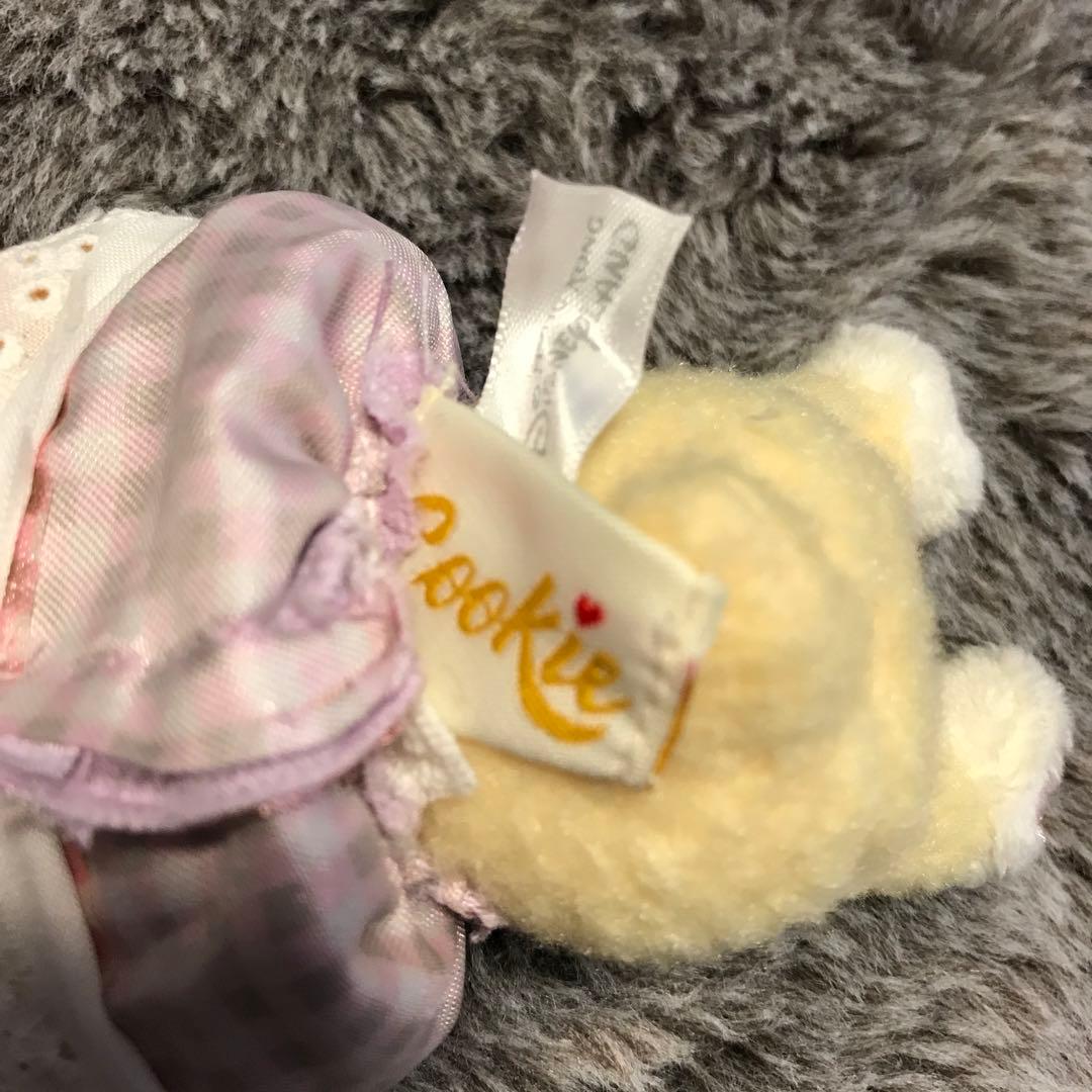 香港ディズニー　クッキーアン　バレンタイン　キーチェーン