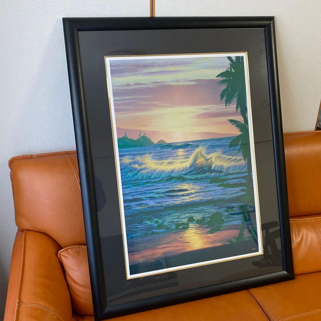 クリスチャンラッセン　シルクスクリーン　　ナプリコープ　絵画