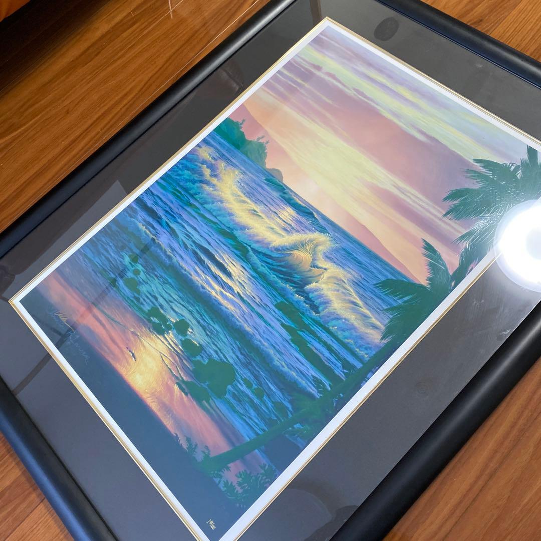 クリスチャンラッセン　シルクスクリーン　　ナプリコープ　絵画