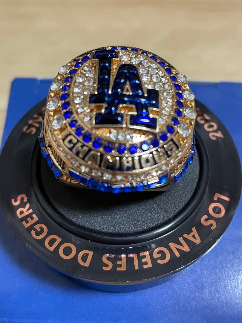 2024年チャンピオンリング　ロハス　ロサンゼルスドジャース