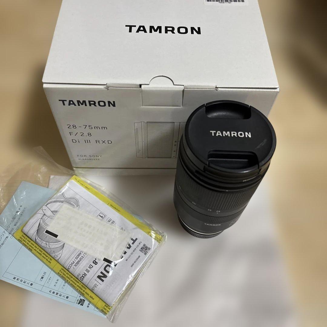 TAMRON 28-75mm F2.8 Di III RXD ズームレンズ