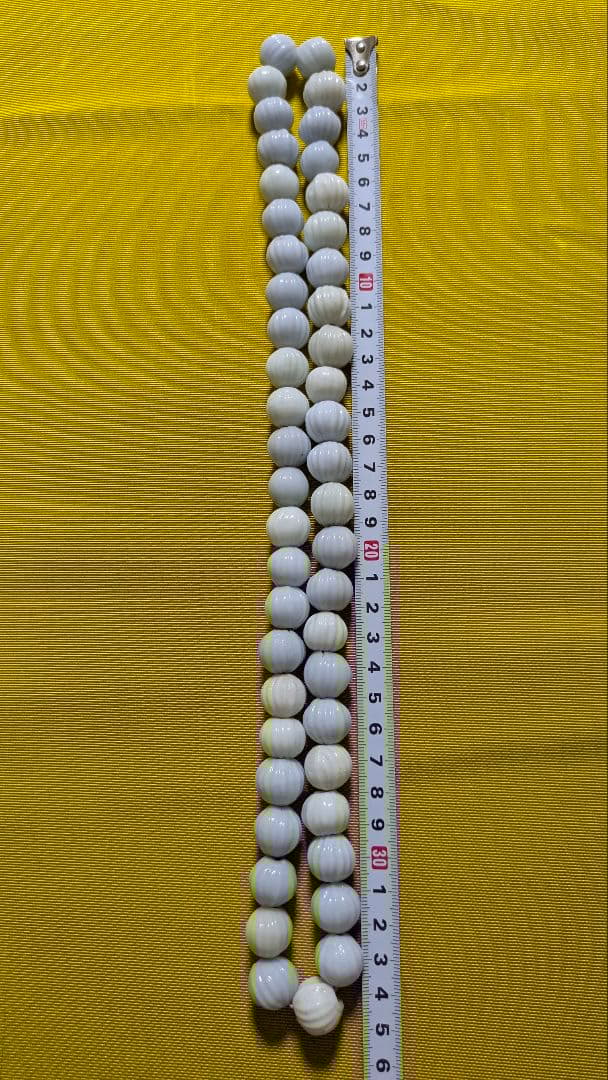 アイヌ玉　首飾り　ガラス玉　アンティーク