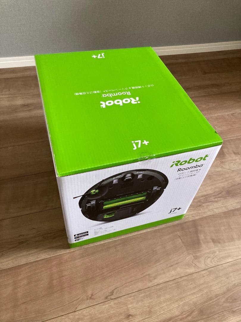 最新☆iRobot ルンバ j7+ ☆新築にて13分のみ使用