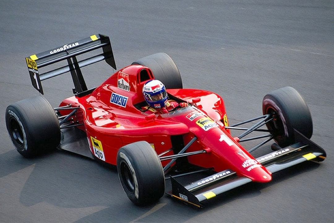 当時モノ 絶版 タミヤ 1/12 フェラーリ641/2 未組立品 w/マールボロ