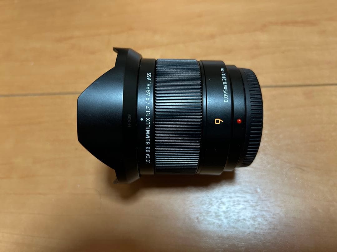 Panasonic 9mm F1.7 H-X09 単焦点レンズ