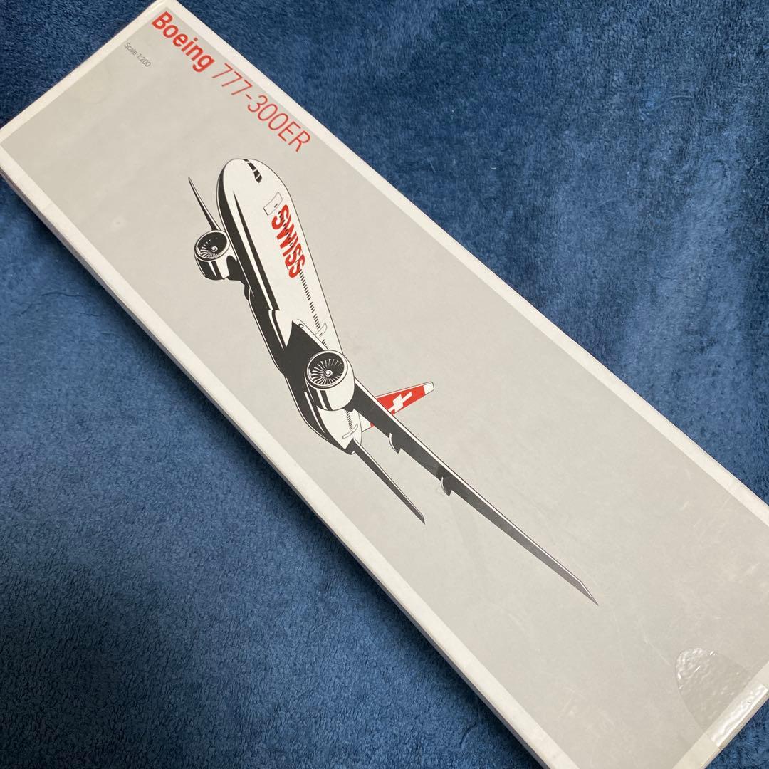SWISSのBoeing 777-300ERモデル、1/200スケール