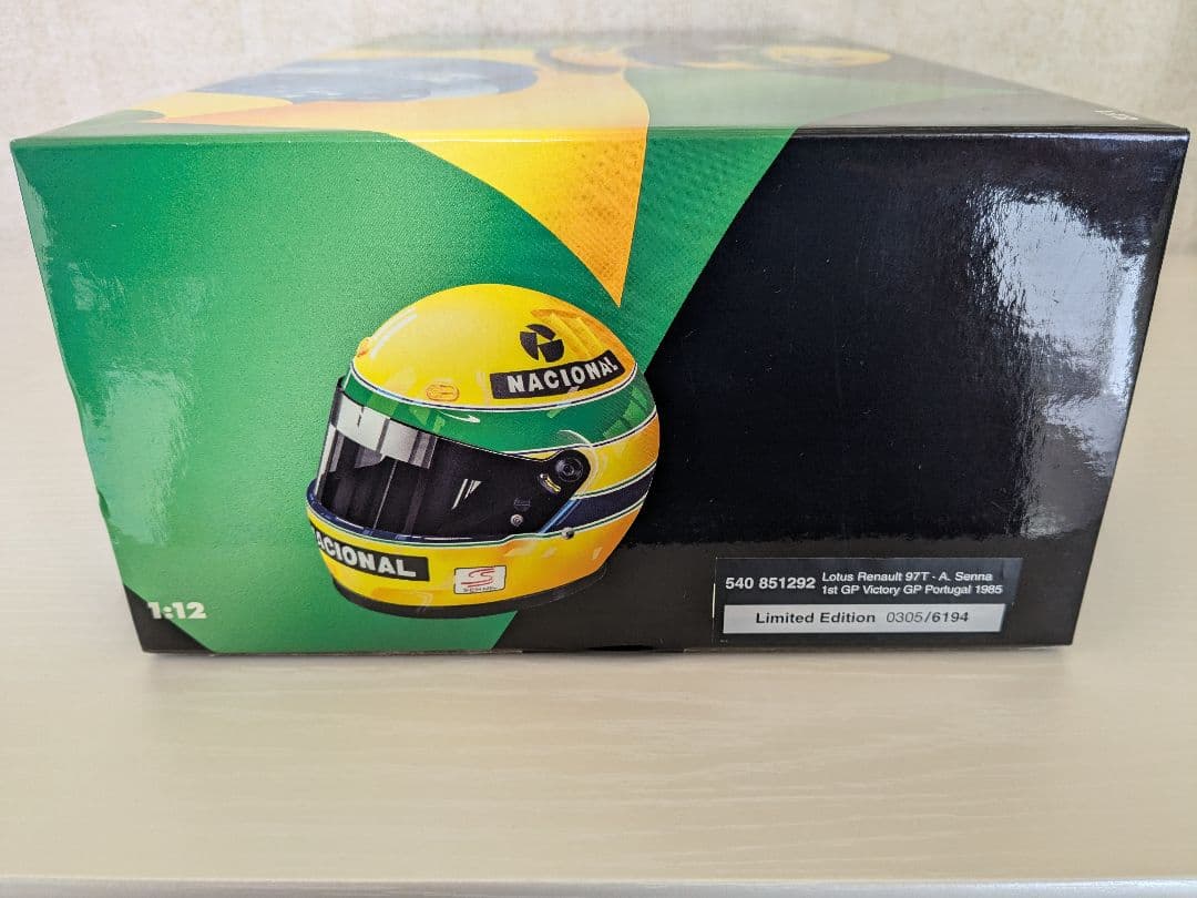 F1 MINICHAMPS 1/12 ロータスルノー97T アイルトン・セナ