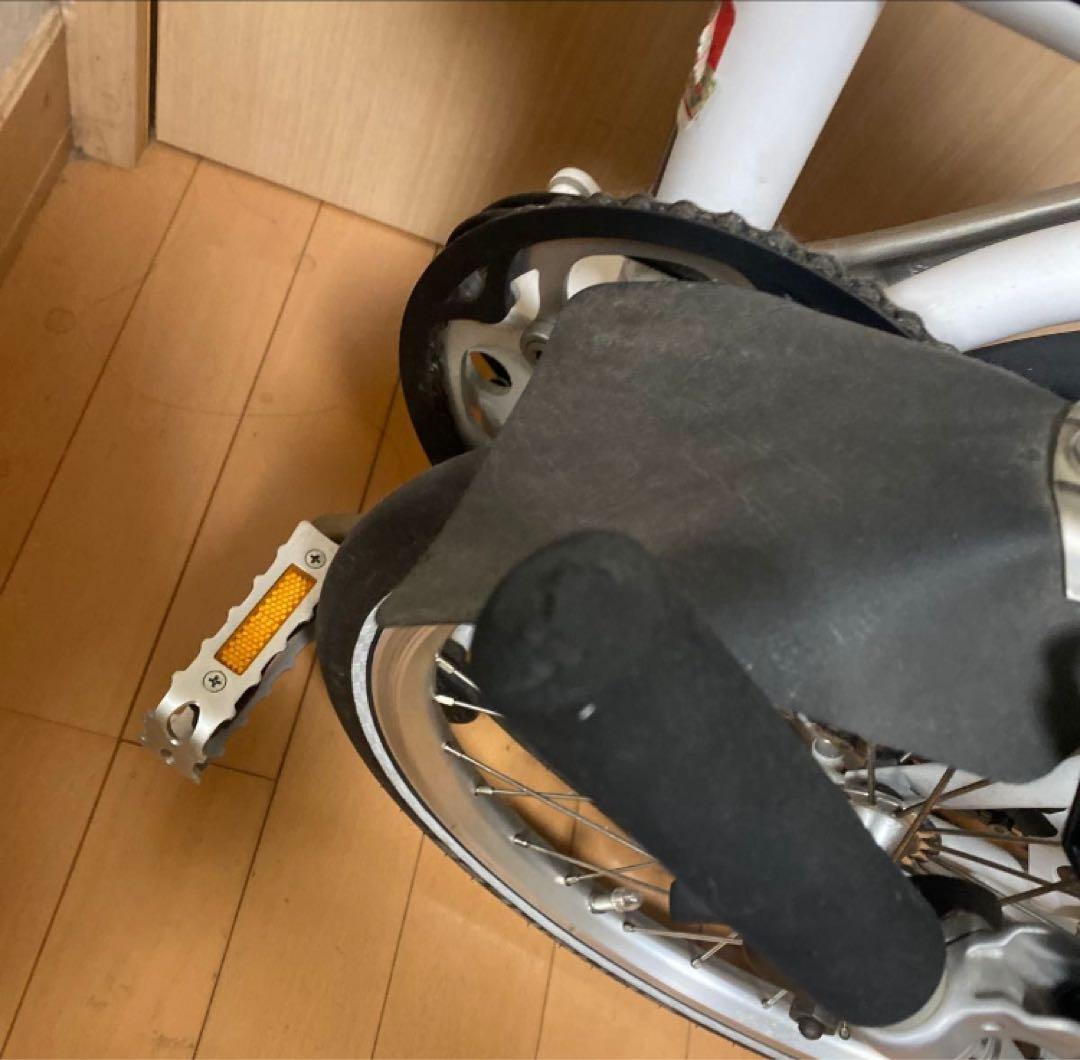 BROMPTON S6R ホワイト　プロンプトンの折りたたみ自転車