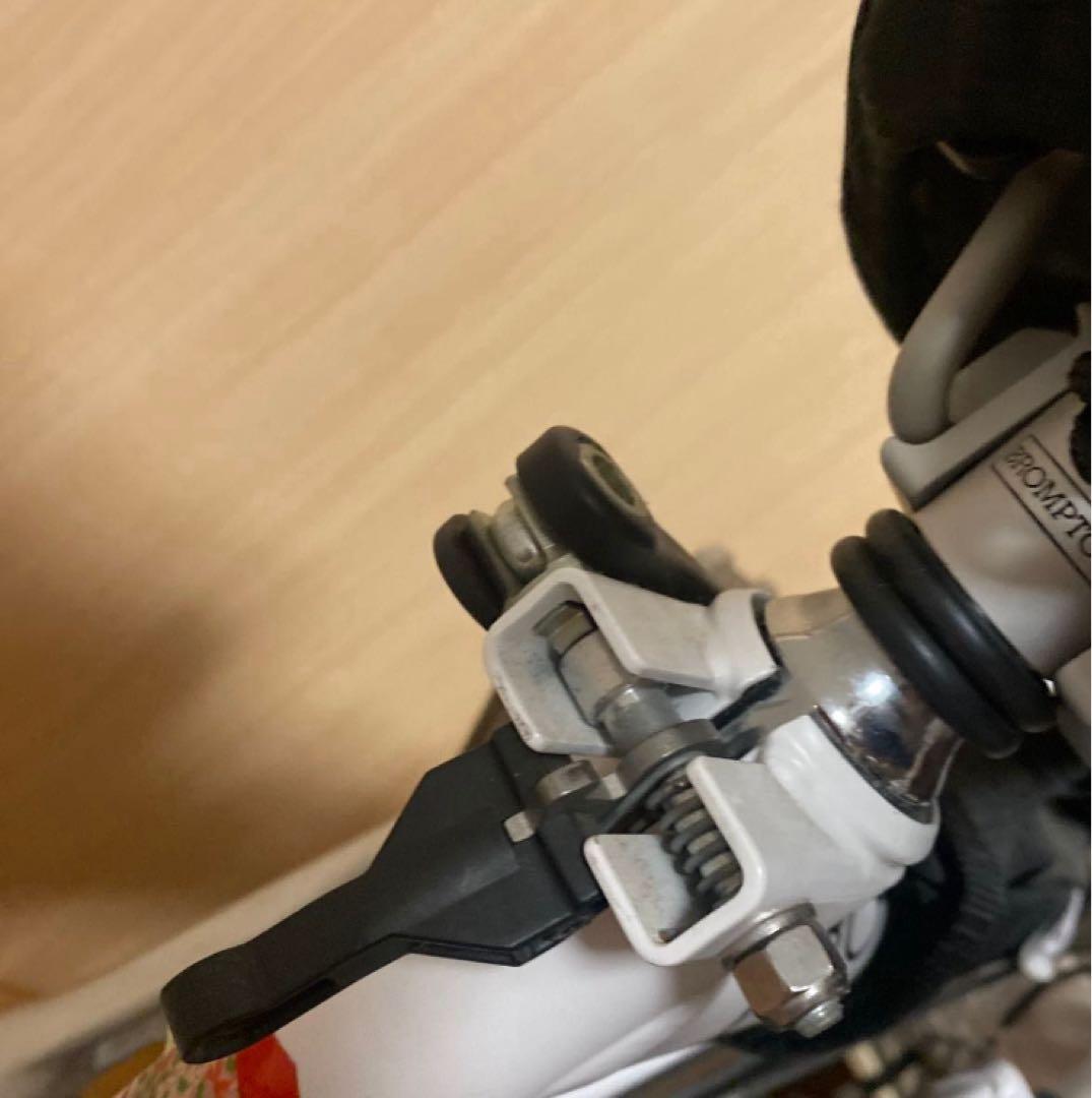 BROMPTON S6R ホワイト　プロンプトンの折りたたみ自転車