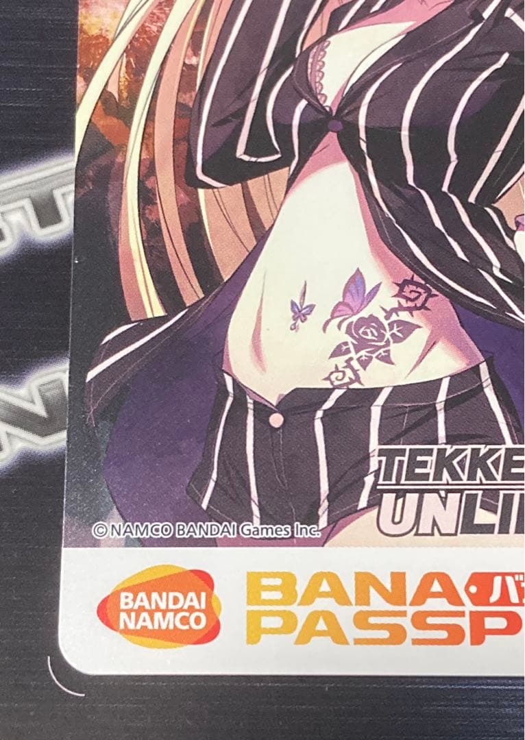 ☆ 希少 ☆ 鉄拳 TEKKEN バナパスポート ICカード 抽選品 裏リリ ☆
