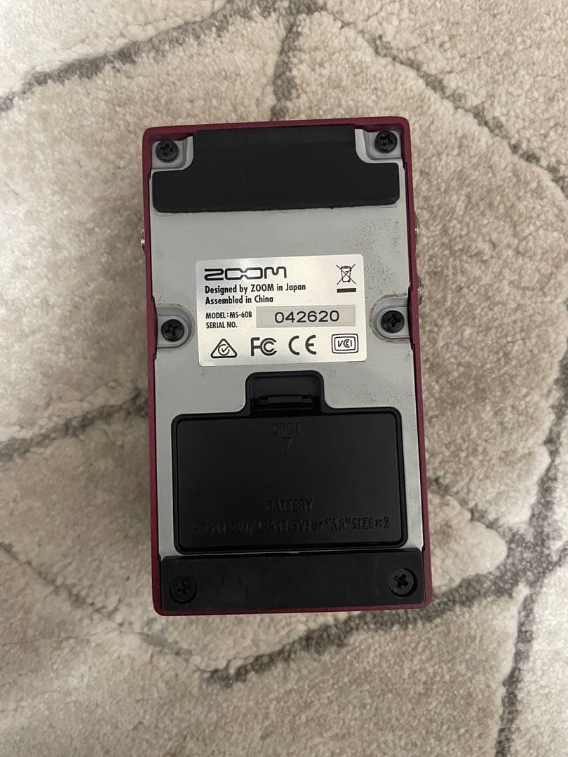 ZOOM MS-60B ベース用エフェクター