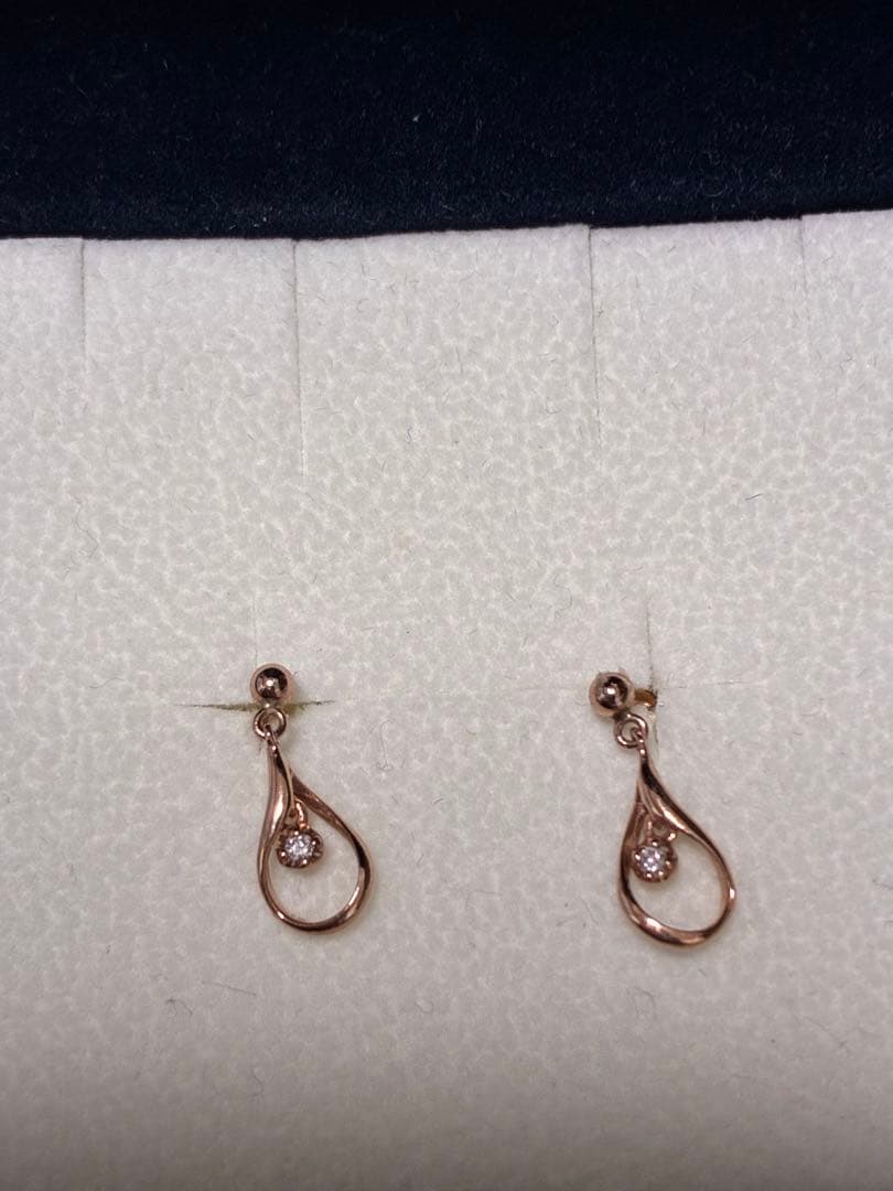 【あぺたん様】Vendome Aoyama ダイヤモンド ドロップ ピアス