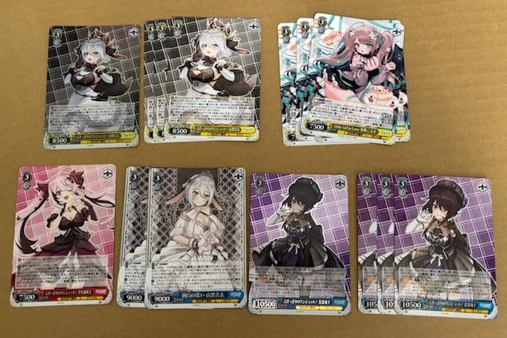 ヴァイスシュバルツ　あおぎり高校　4枝4門　デッキ