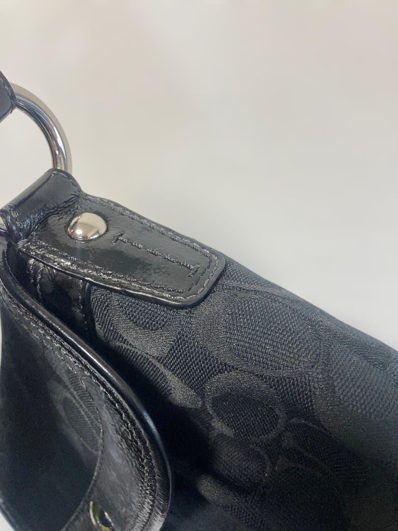 コーチ ショルダーバッグ　ハンドバッグ　シグネチャー F13738