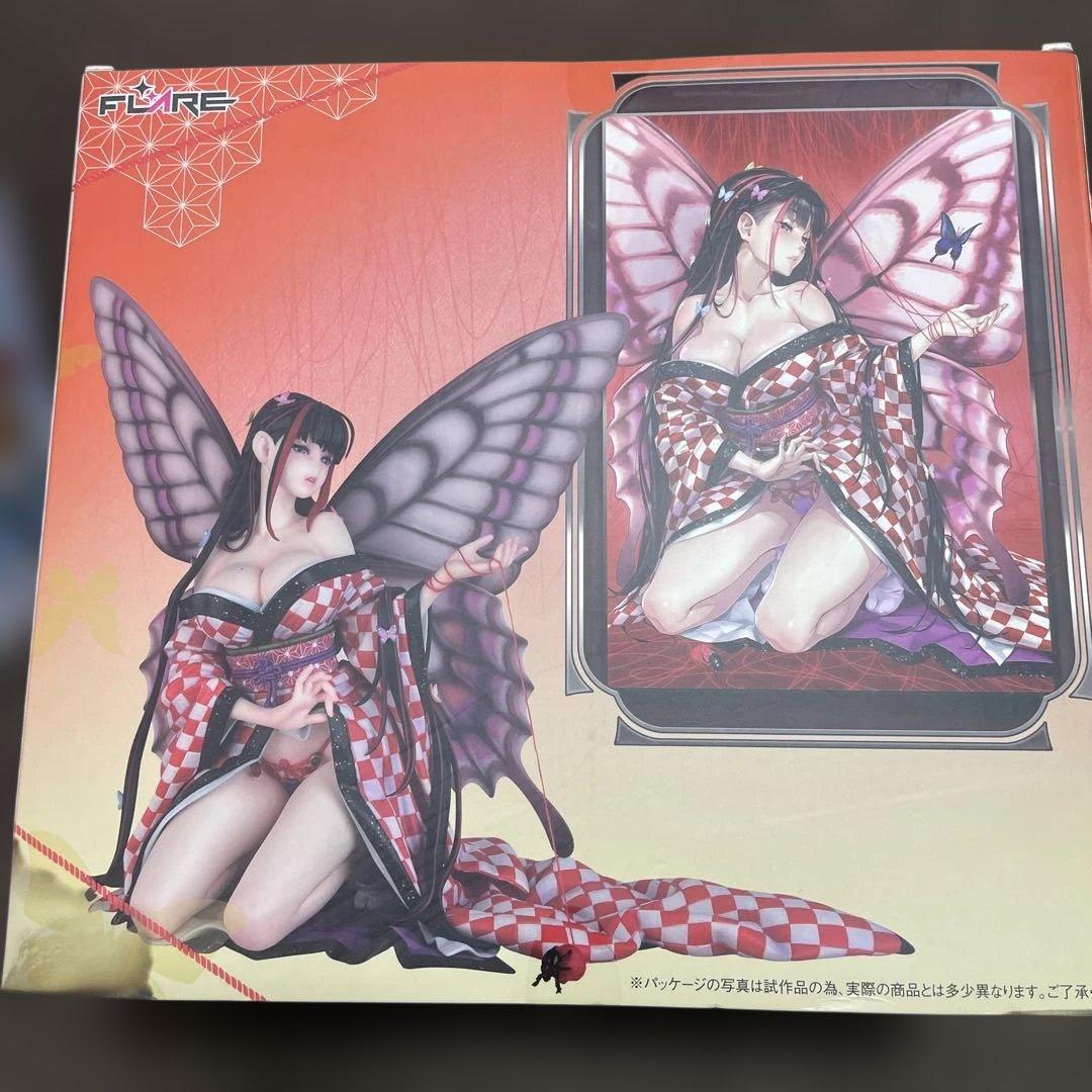 八宝備仁画集 紅蝶 ほてり フィギュア