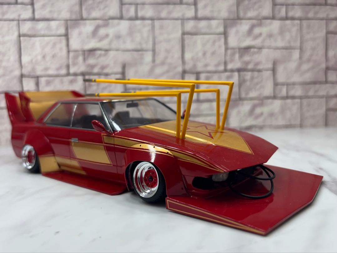 1/24 71マークii 完成品　街道レーサー　チバラギ仕様　旧車　グラチャン