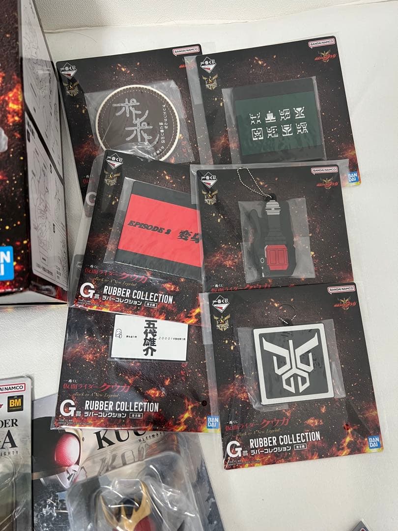 【新品未使用】仮面ライダークウガ 25周年 一番くじ A〜G賞セット