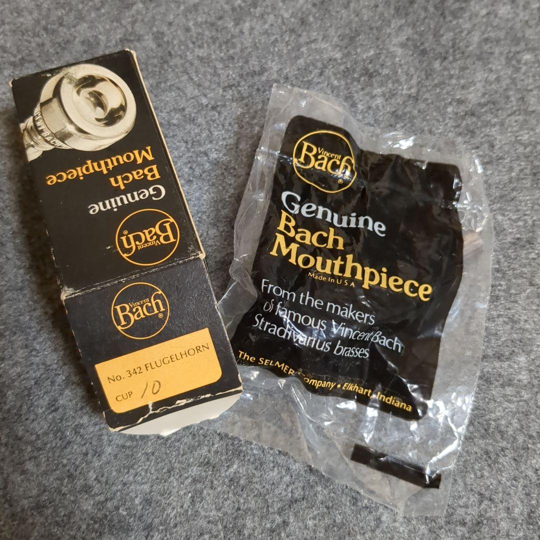 Bach バック フリューゲルホルン　マウスピース　10 FL