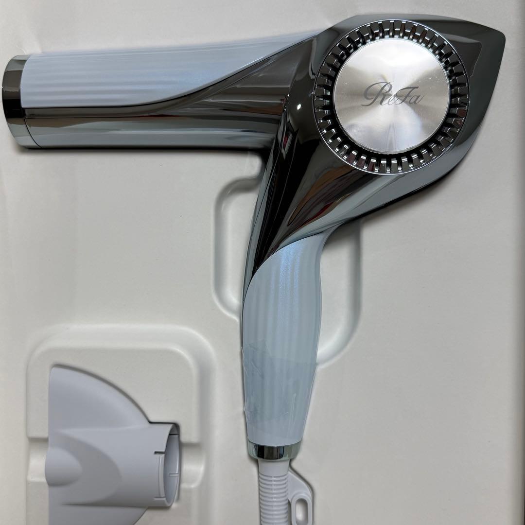 【美品】MTG ReFa リファビューテックドライヤーBX BQ-02Aホワイト