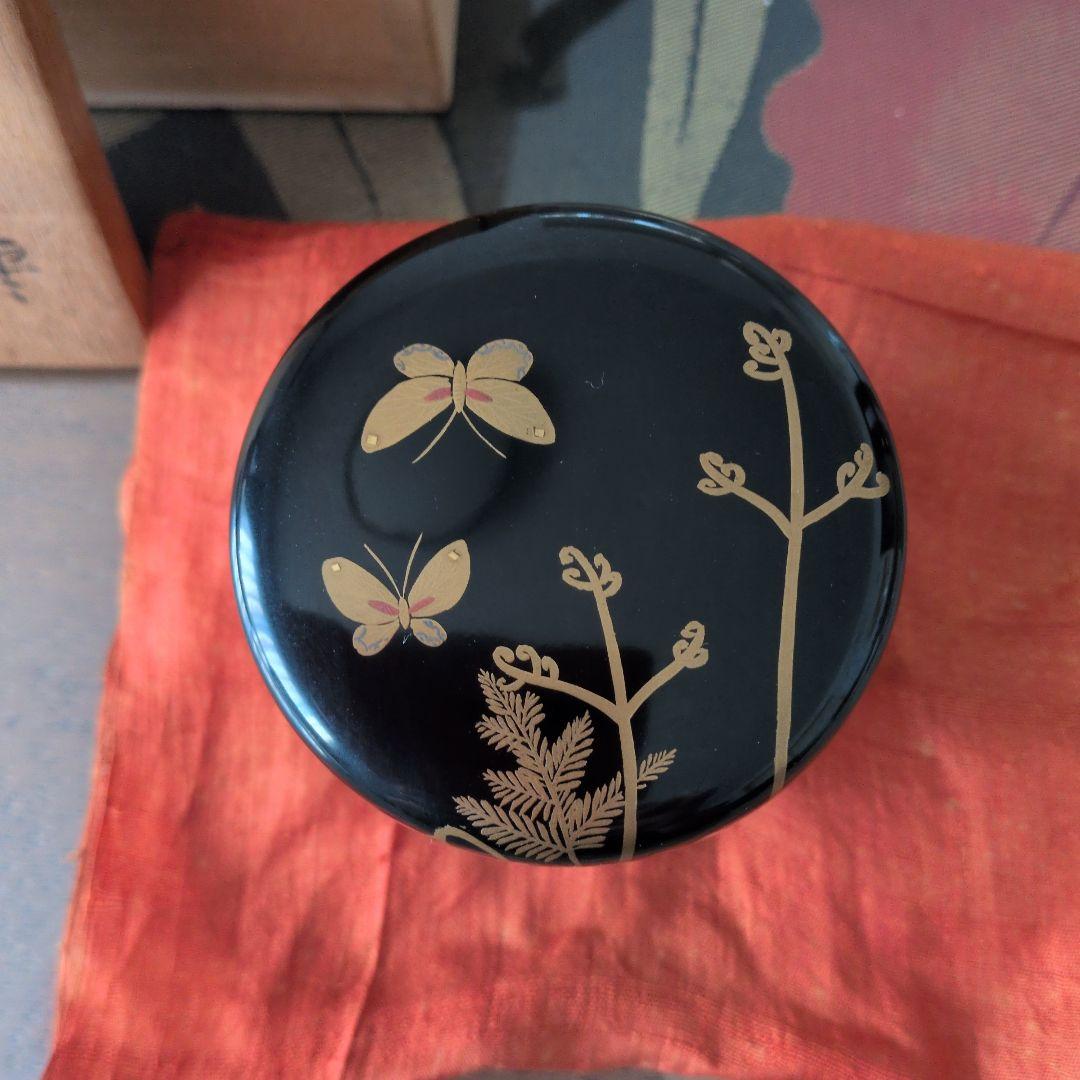 出雲塗師　小島漆壺斎　春草　棗