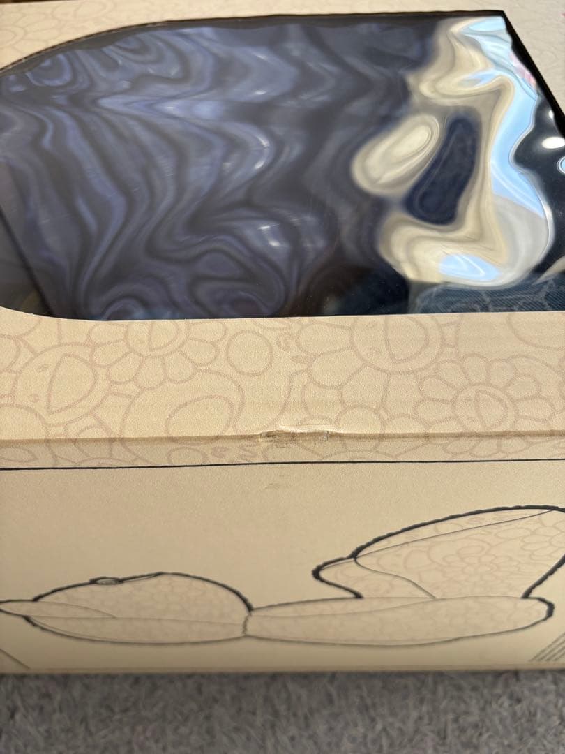 村上隆 Flower Skull Bear ぬいぐるみ デニム カイカイキキ