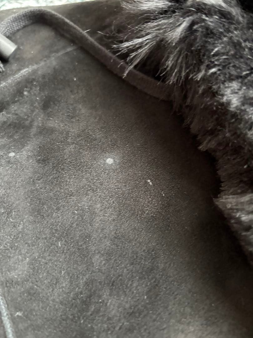 LGB fur シープレザーパーカー リバーシブル