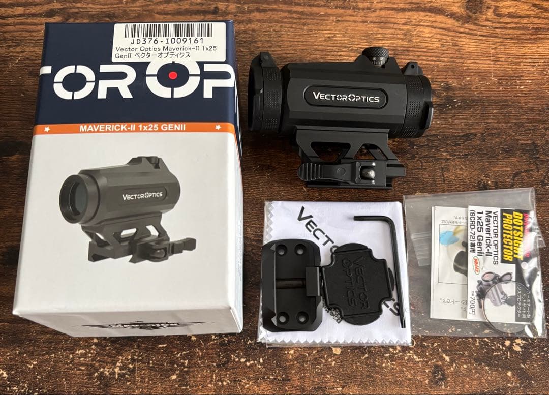 Vector Optics MaverickⅡ 1×25 カバーレンズ付
