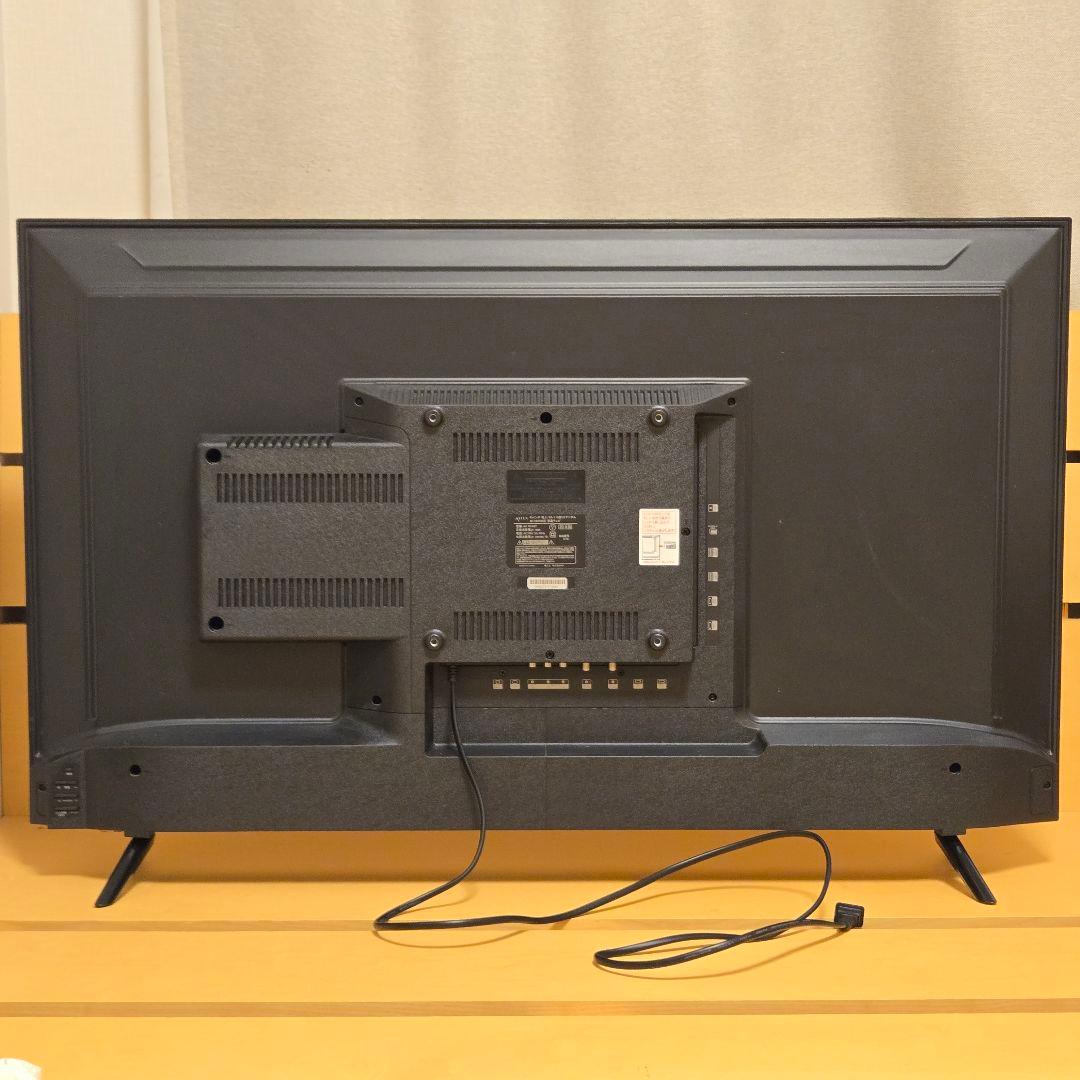 ASTEX 43V型 4K/HDR対応 ベゼルレス液晶テレビ AX-KH43T